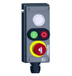 Ex Command device Ex BF 80 3 LM/DDT/PZ// IP66 (LED/1NCO/1NCO) II 2G Ex edqm //